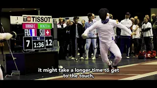 Patience in epee with ALEXANDRA NDOLO GER