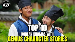 TOP 10 Korean Dramas With Genius Character Stories