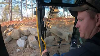 Ripping Out Huge Boulders