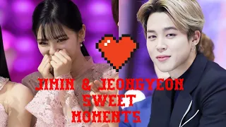 Jimin & Jeongyeon Moments #JEONGMIN