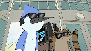 Mordecai and Rigby Best friend moments | Regular Show.