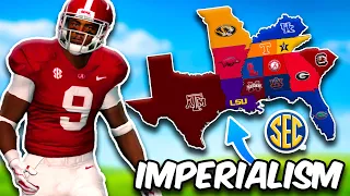 SEC Teams College Football Imperialism | Last Team in the SEC Wins!! (NCAA Football 23)