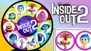 Disney's INSIDE OUT 2 Spinning Wheel Game with Special Guests Mini Cake and Cupcake Jr!