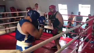 Бокс (бой путешественника), подготовится за месяц к спаррингу с боксёром. Богдан Булычёв