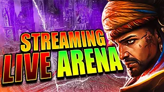 🔴 LIVE ARENA FIGHTS... THEN DEFEATING AMIUS !! Raid: Shadow Legends