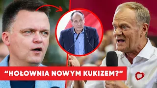 "Czy Hołownia nie będzie nowym Kukizem?!". Mocne pytanie z publiczności do Tuska