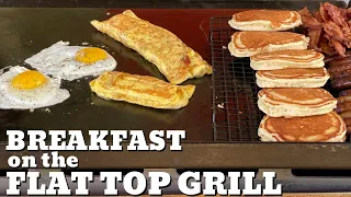 How to Make Breakfast on a Camp Chef Griddle (Big Breakfast on the Flat Top Grill)