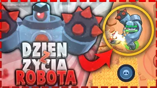 🤖Dzień z życia ROBOTA! |Brawl Stars Polska