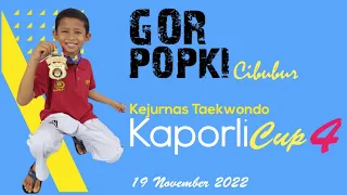 Kejuaraan Nasional Kapolri Cup4 19-11-2022#Taekwondo Yazid#Gold MedaLi🥇