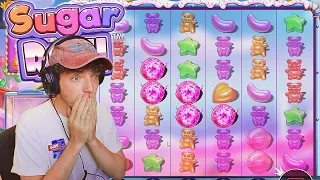 I tried $100 SPINS on SUGAR RUSH with $5,000! (STAKE)