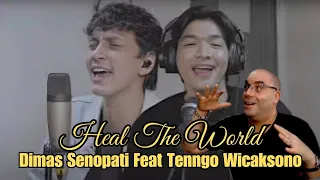 Dimas Senopati ft Tenggo Wicaksono Michael Jackson (Heal the World Cover) REACTION