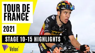 Tour de France 2021: Stage 10-15 Highlights