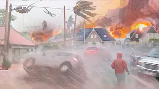 Most Horrific Storm in Cape Town! Wind and Fire hit South Africa, The Whole World is Shocked