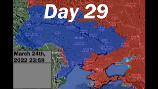 Day 29 (March 24th) - #Russian Invasion of #Ukraine