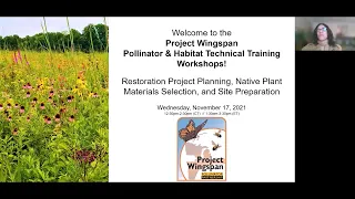 PWEC Workshop 3: Restoration Project Planning, Native Plant Materials, and Site Preparation