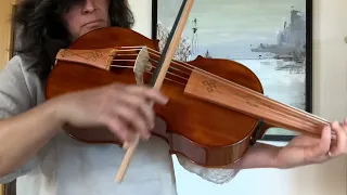 New Violoncello da Spalla, Bach 1st suite, minuet