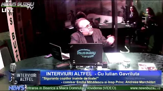 LIVE - TV NEWS BUZAU - "Interviuri altfel", cu Iulian Gavriluta. "Siguranta copiilor inainte de toat