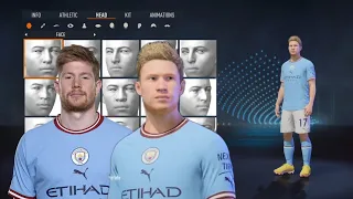 FIFA 23 | How To Create Kevin De Bruyne 🇧🇪