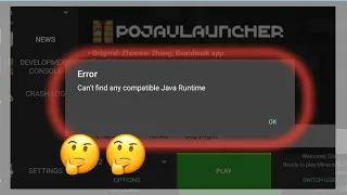 How to fix Can't find any compatible Java runtime on pojav launcher | GianMc