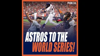 Houston Astros going to World Series!!