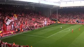 Liverpool v Chelsea 27/04/2014 You'll Never Walk Alone - THE KOP