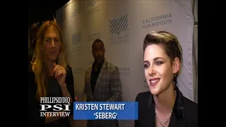 #kristenstewart Kristen Stewart and I talk SEBERG!