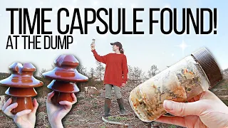 Time Capsule Found - Unopened for 45 Years! Treasure Hunting for Historic Relics. (Amazing Find!)