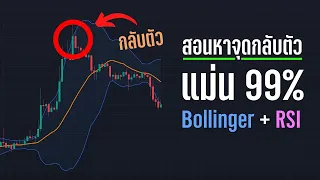 หาจุดกลับตัวให้แม่นยำ 99% ไม่ยากด้วย RSI+BB ดีเกินคาด! สอนเทรด Indicator On Tradingview - ORC Crypto