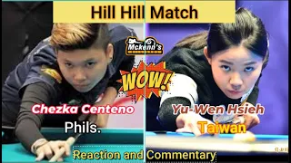 Chezka Centeno(Phils) vs Yu-Wen Hsieh(Taiwan) - Hill Hill Match