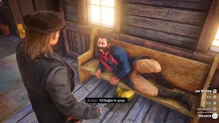 These dialogues prove that Arthur supposed to be in Armadillo - RDR2