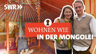 Wohnen mit der Natur in einer mongolischen Jurte | ARD Room Tour