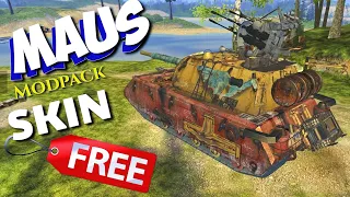 MAUS MOD PACK SKIN FOR WOT-BLITZ (android only)