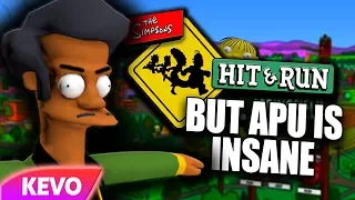 Simpsons Hit And Run but Apu is insane