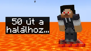 50 ÚT A HALÁLHOZ... 😂 Minecraft