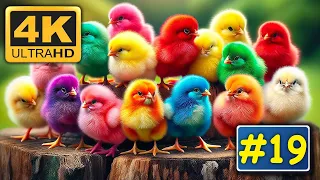 Ayam Lucu Dunia, Ayam Warna Warni, Anak Ayam Pelangi Warna Warni Lucu Unik,HewanLucu, KucingLucu #19