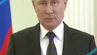 Владимир Путин поздравил юнармейцев с Днём защитника отечества