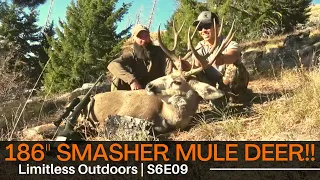 186” Smasher Idaho Mule Deer!!!! | S6E09 | Limitless Outdoors