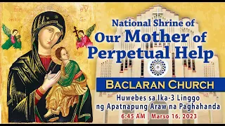 Baclaran Church Live:   Huwebes sa Ika-3 Linggong Apatnapung Araw na Paghahanda