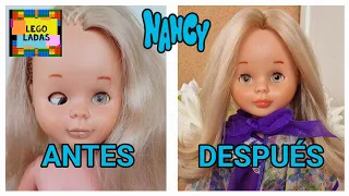 Nancy vintage restauración DIY antes y después, paso a paso.💄💄