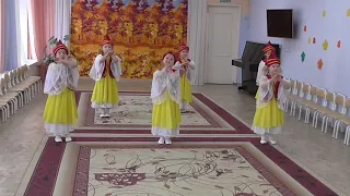 Хореографическая постановка «Киргизский танец». Исполняет Коллектив «Солнечные лучики».