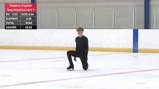 2023 Skate Ontario August Sectional Series Stephen Gogolev - SP