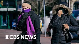 East Coast braces for arctic blast expected to bring record-breaking cold