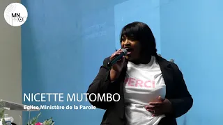 TOUT VA BIEN - Nicette Mutombo (Ministère de la Parole)
