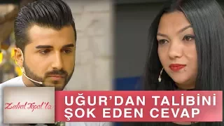 Zuhal Topal'la 198. Bölüm (HD) | Uğur'un, Talibi Ayşe'ye Görür Görmez Cevabı Ne Oldu?