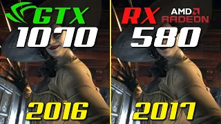 GTX 1070 vs. RX 580 | in 2021