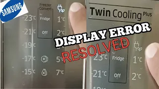 Samsung inverter pcb blinking/Samsung inverter refrigerator display problem 2023