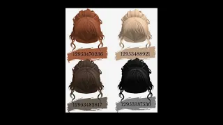 Brookhaven Hair Codes (part 1)  #brookhaven #roblox #codes #fypシ