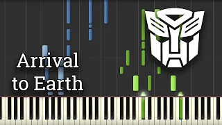 Arrival to Earth - Transformers (Piano Tutorial)