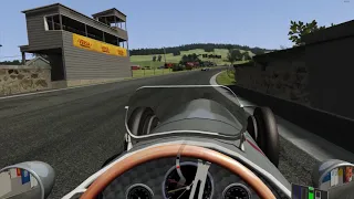 Assetto Corsa VR: Wrecking out of the 1937 Belgian Grand Prix in the Mercedes W125