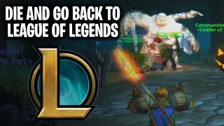 If I Die, I Have to Go Back to League of Legends - Rav's WoW Journey in Only Fangs | Episode 4